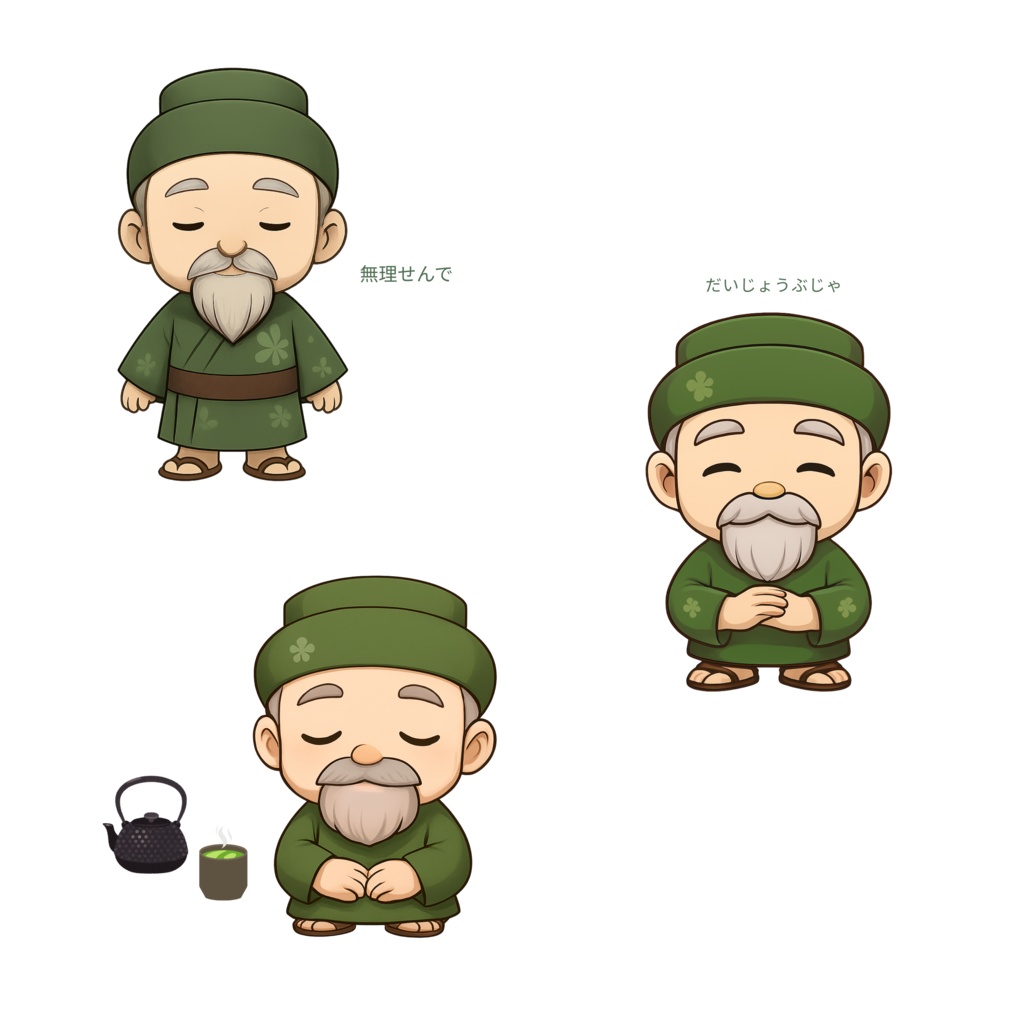 宇治×あいか 癒しのクリップアート素材セット