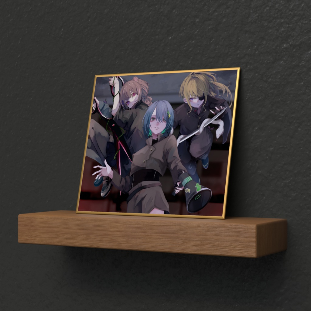 【期間限定】うとうと鼓膜ヤブるっち/歌ってみた記念グッズ2 色紙