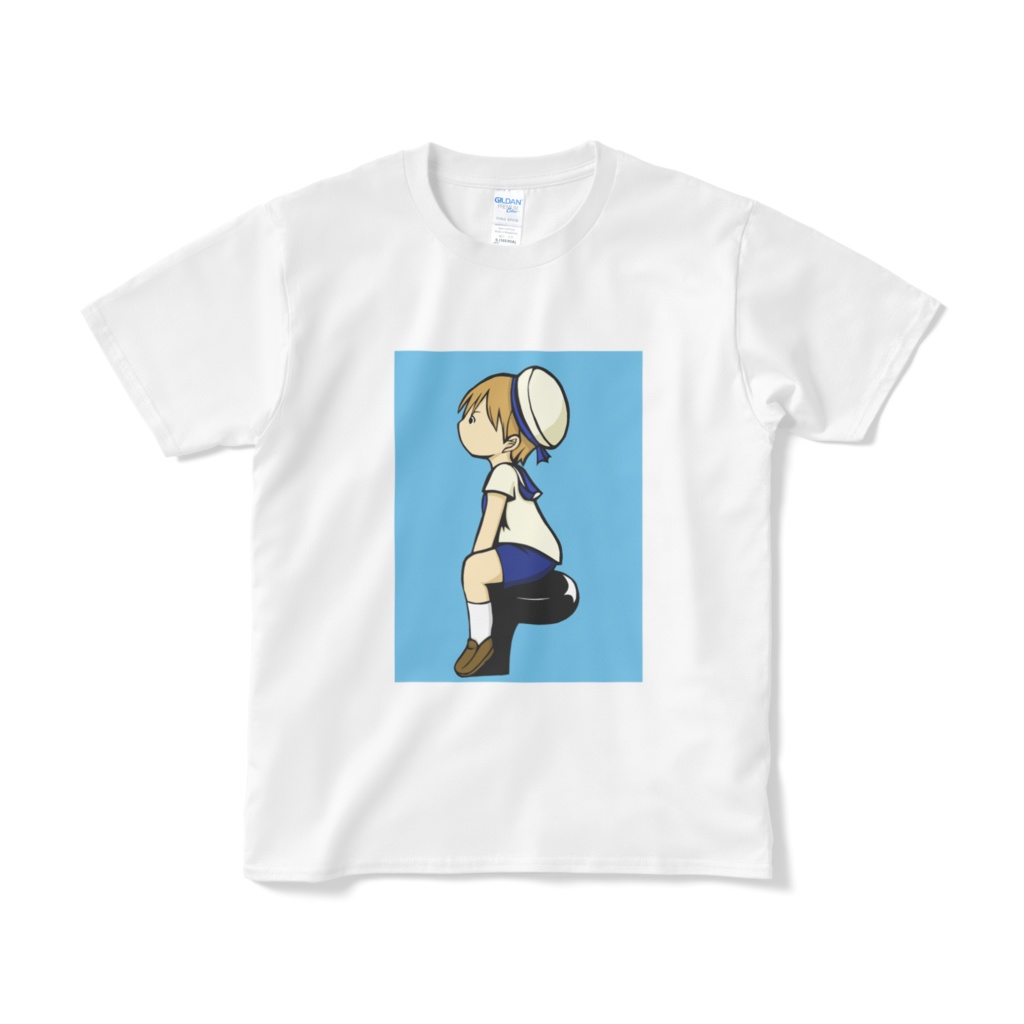 セーラー服の少年Tシャツ