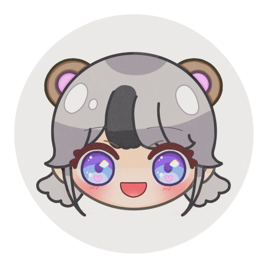 みうさんのお顔のマスキングテープ