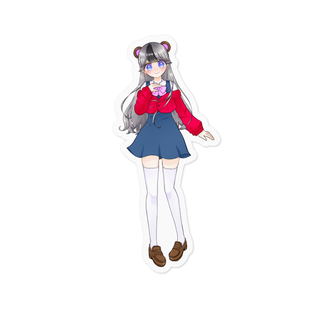 みうさんの立ち絵ステッカー