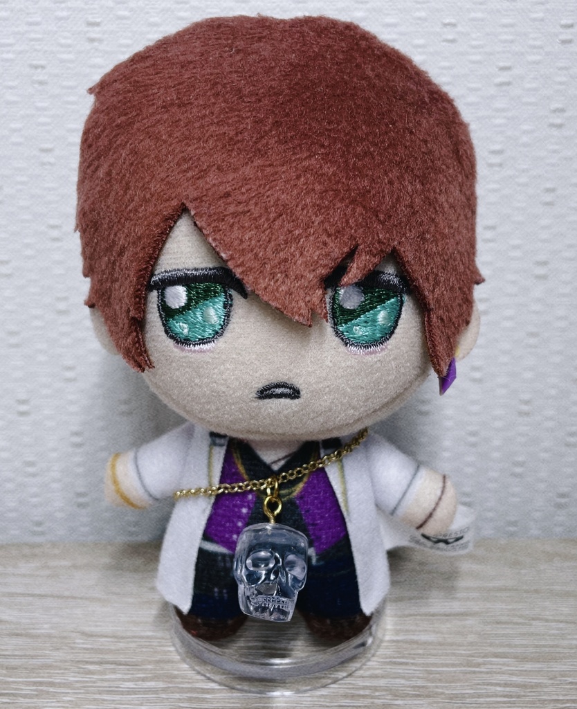 ミスラ  水晶ドクロ ぬい用チャーム