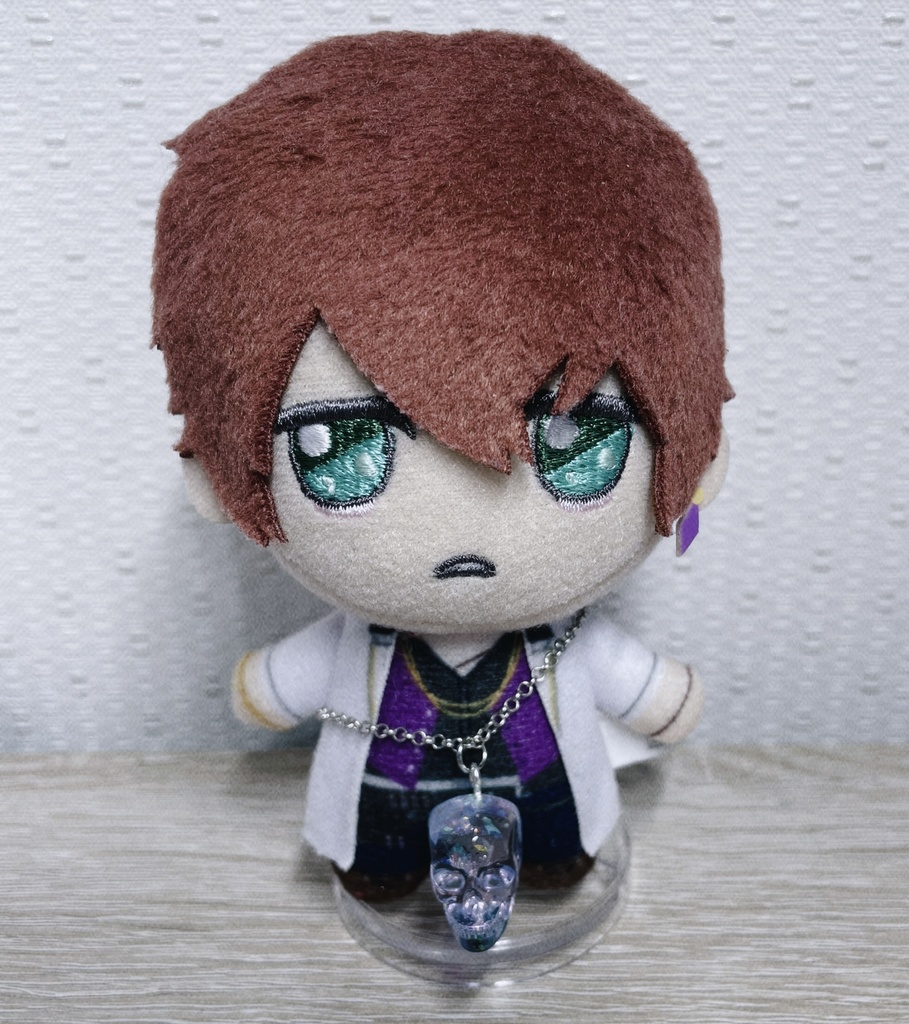 ミスラ  水晶ドクロ ぬい用チャーム