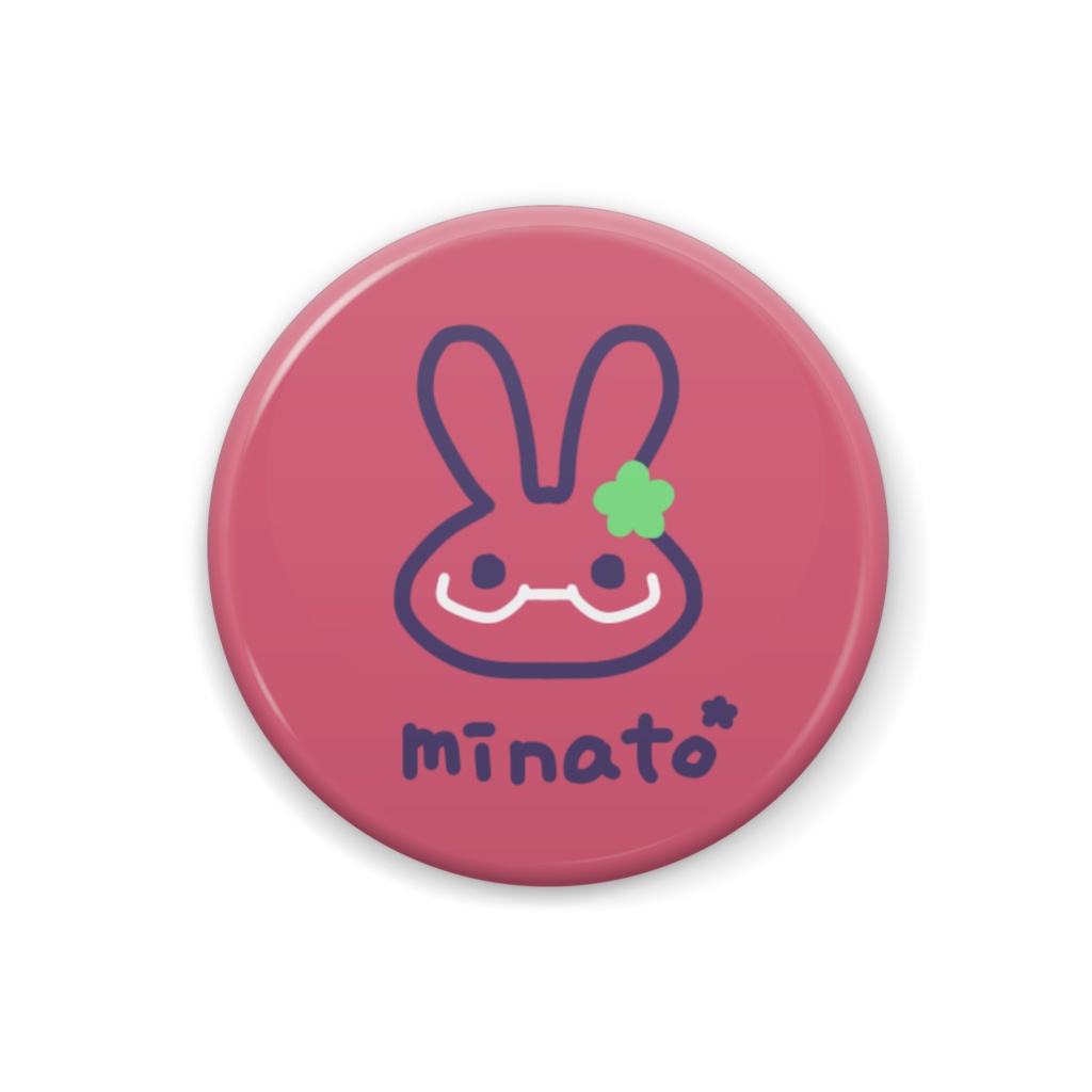 うさぎ缶バッジ