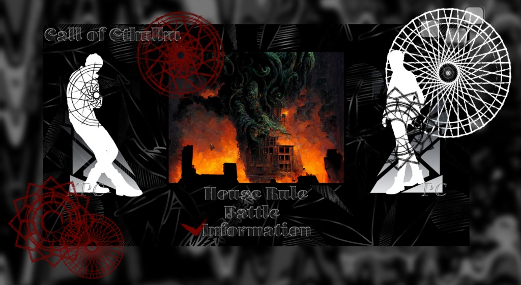 【透過素材】魔法陣 27種 赤&黒&白 / 装飾素材 / ココフォリア / CoC / Call of Cthulhu