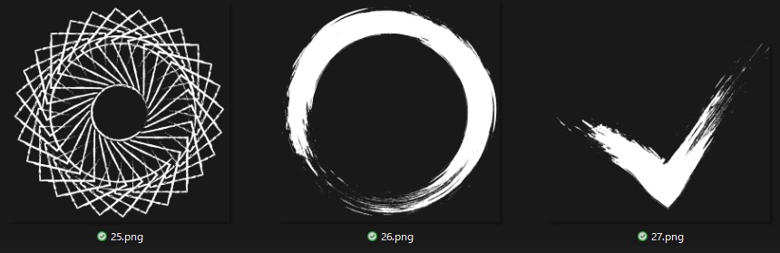 【透過素材】魔法陣 27種 赤&黒&白 / 装飾素材 / ココフォリア / CoC / Call of Cthulhu