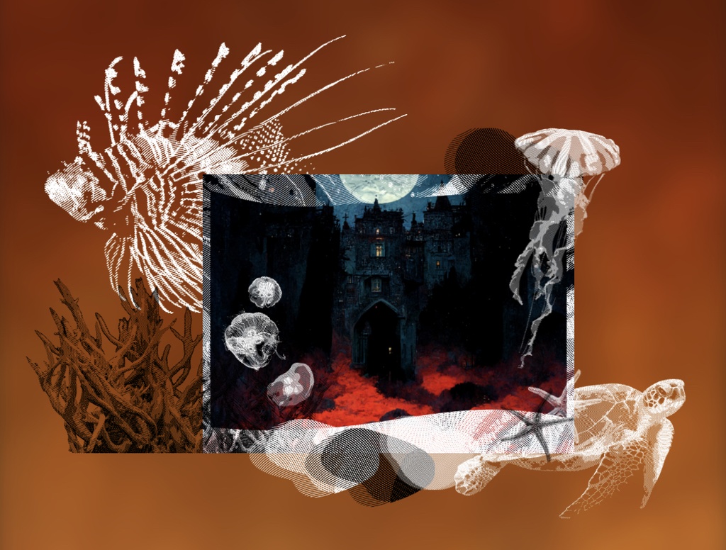 【透過素材】海の生き物部屋 / 装飾素材 / ココフォリア / CoC / Call of Cthulhu