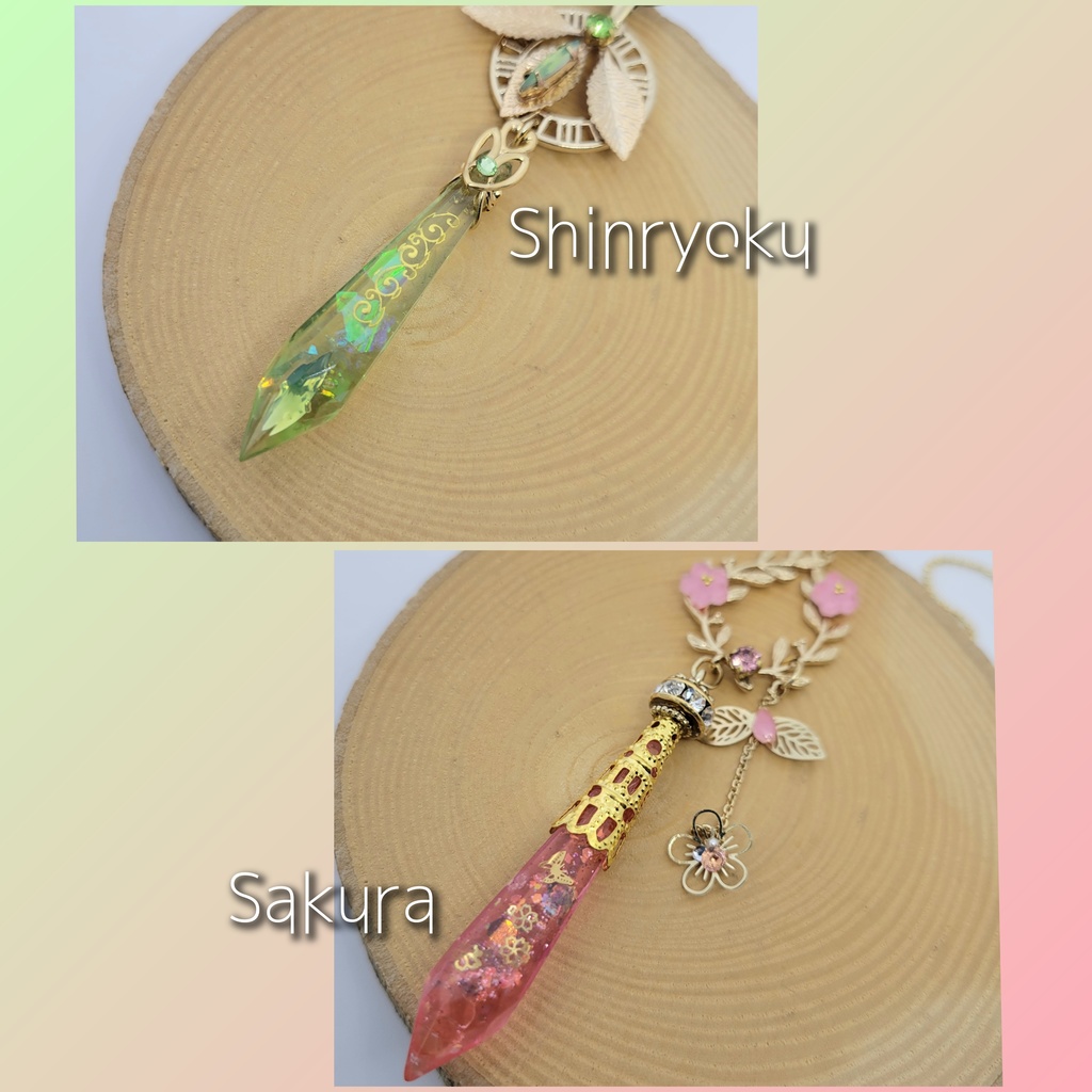 妖精たちの鉱石 ネックレス