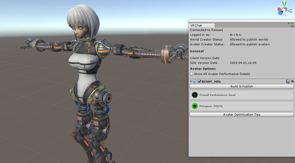 RISHY 3D Model Character