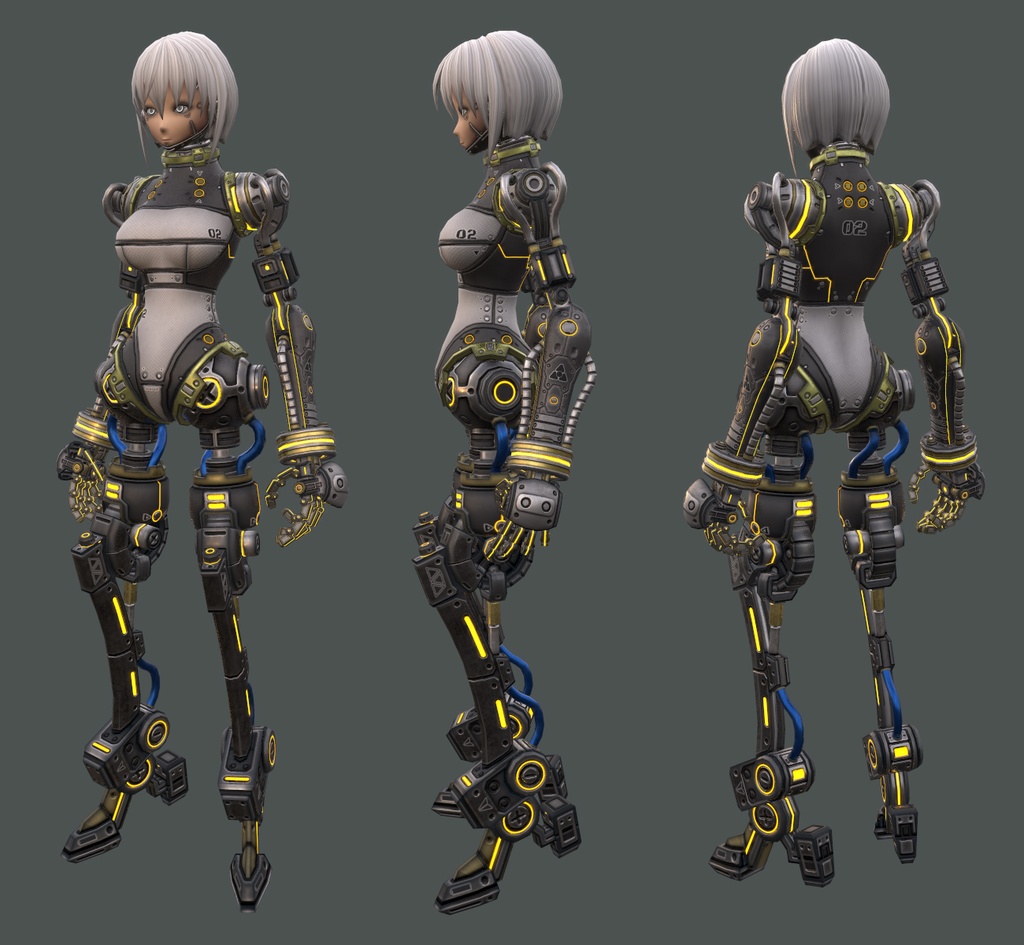RISHY 3D Model Character