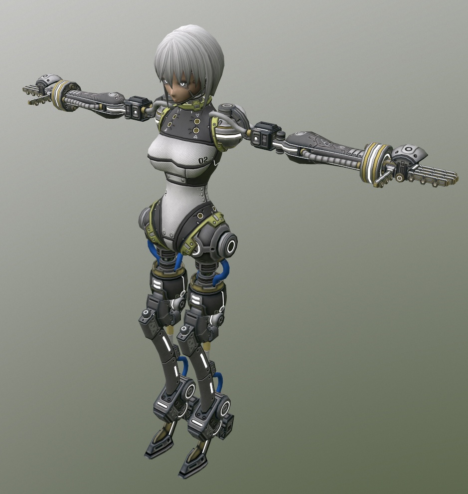 RISHY 3D Model Character