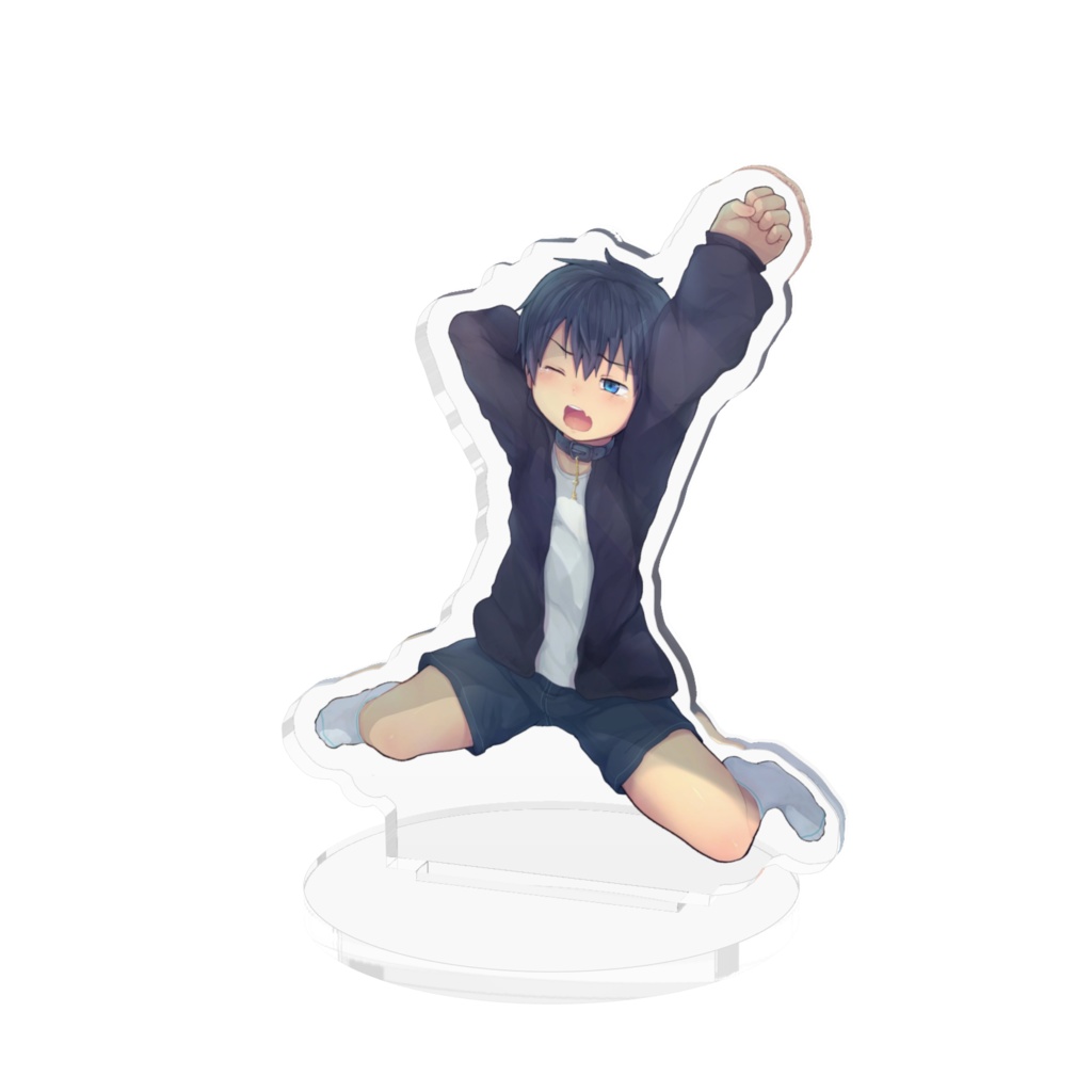 寝夢ぅろぉ　寝起きアクリルフィギュア(ノーマル)