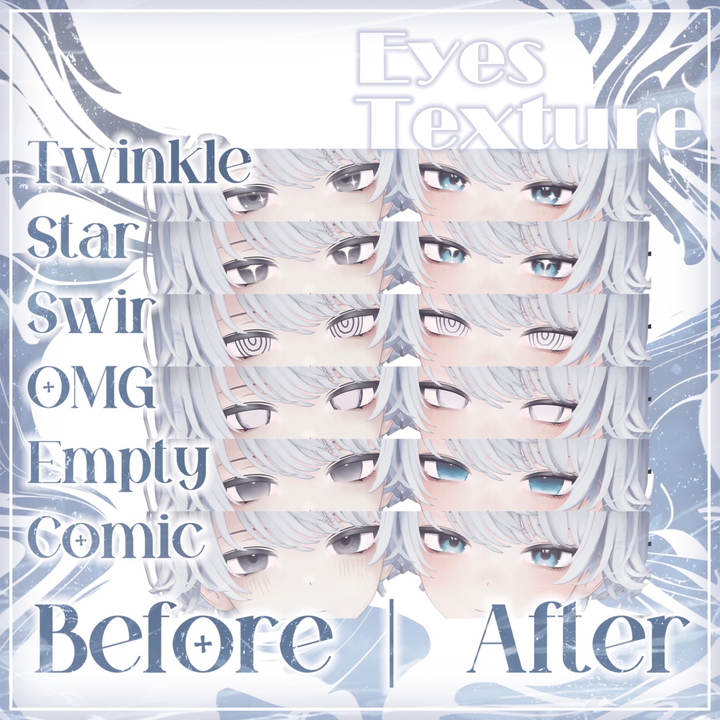 【Menno專用】メイクテクスチャ | Makeup & Eyes Textures