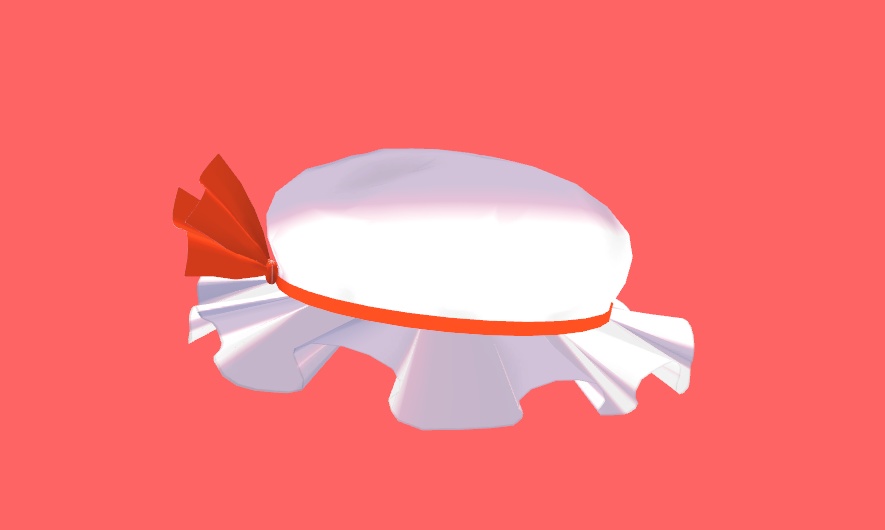 【VRChat想定】MA設定済み:ZUN帽的なやつ