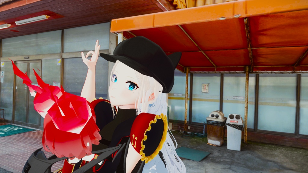 【VRChat想定】MA設定済み:抱っこ紐Ver2.0