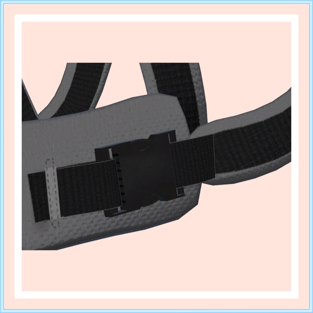 【VRChat想定】MA設定済み:抱っこ紐Ver2.0