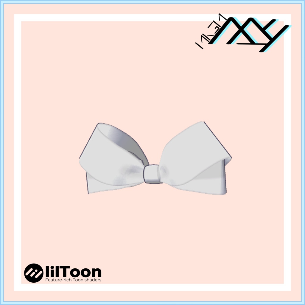 【VRChat想定】リボン100均販売10種パート1