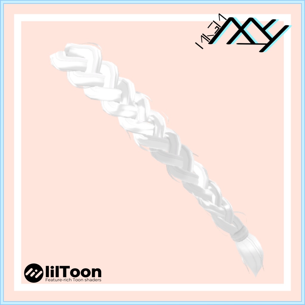 【VRChat想定】リボン100均販売10種パート1