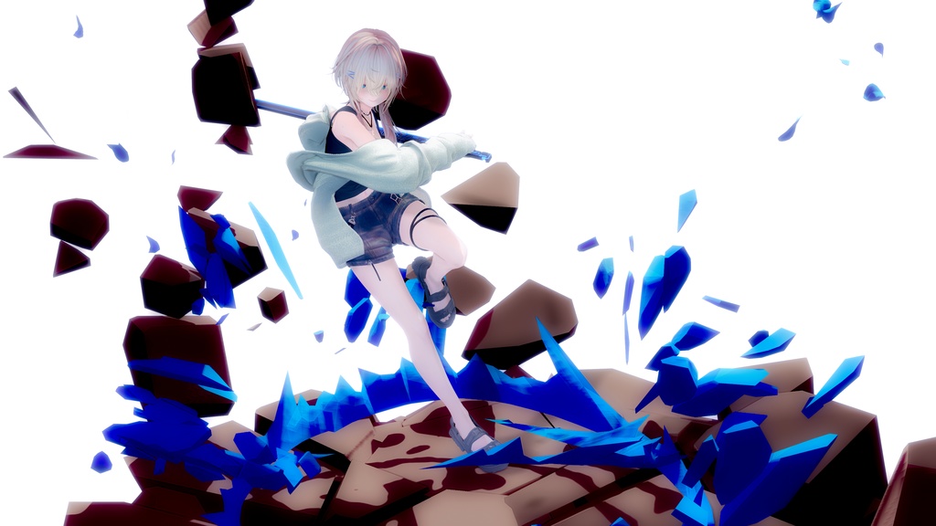 【VRChat想定】御子神家ポーズ集!!