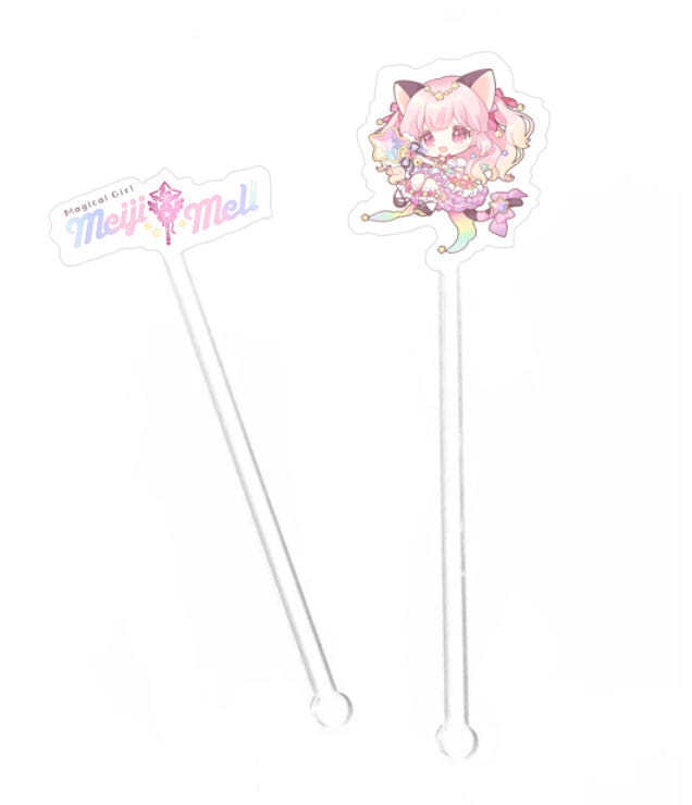 【MeijiMell】魔法のぐるぐるマドラー&ロゴ