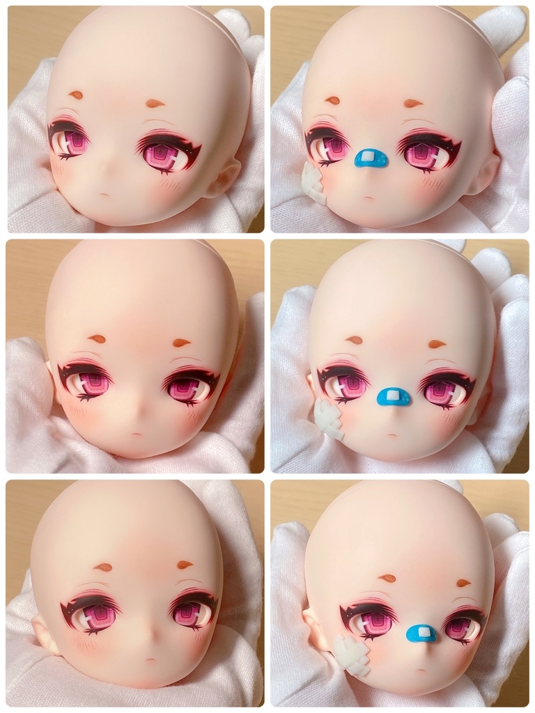 購入しサイト imomodoll didi カスタムヘッド おまけカボションアイ