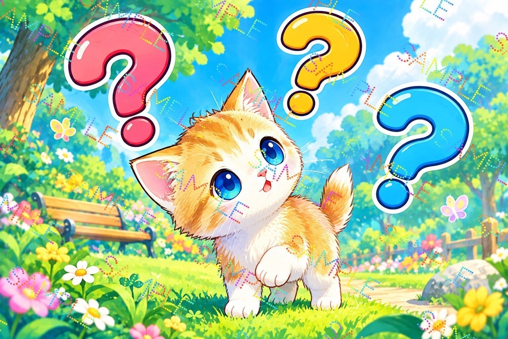 とにかくハテナ  ー？？？ー