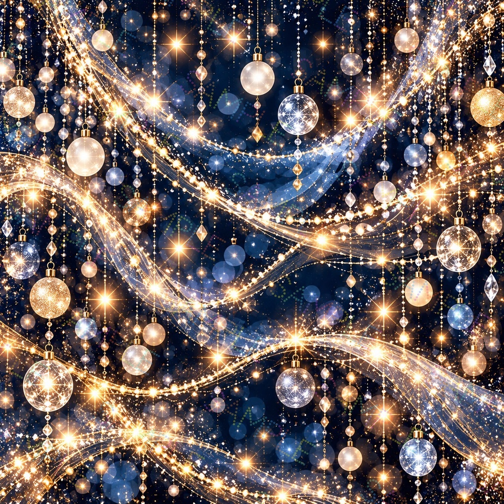 デジタルペーパー クリスマス イルミネーション 3枚セット