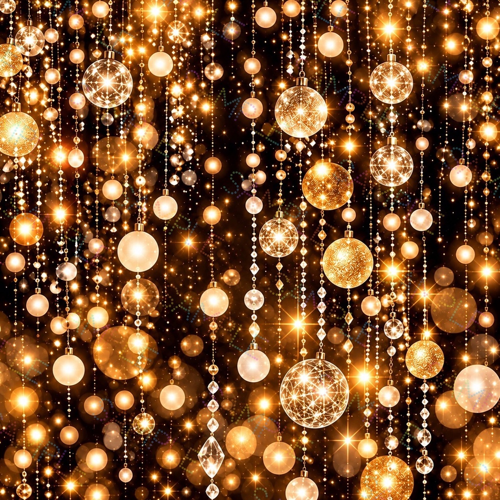 デジタルペーパー クリスマス イルミネーション 3枚セット