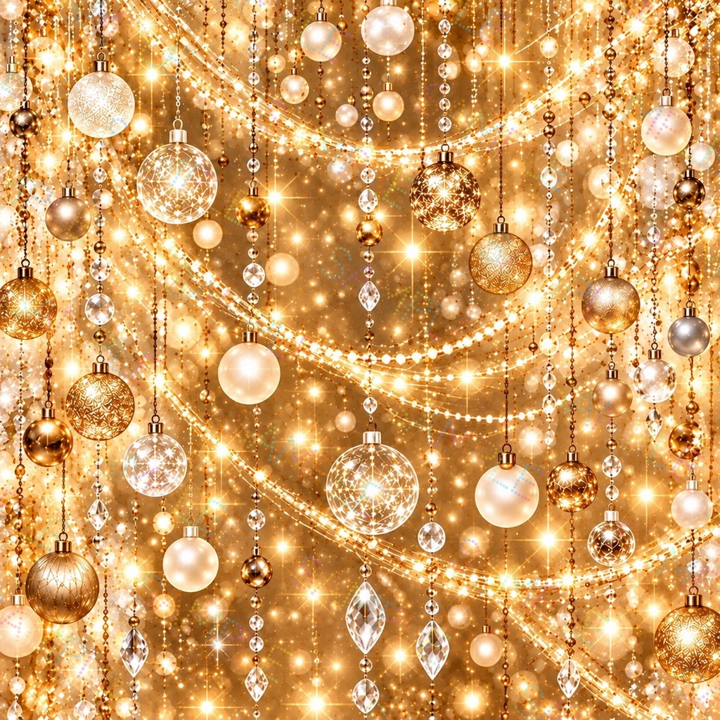 デジタルペーパー クリスマス イルミネーション 3枚セット