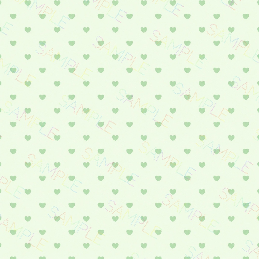 デジタルペーパー ハート柄 5枚セット