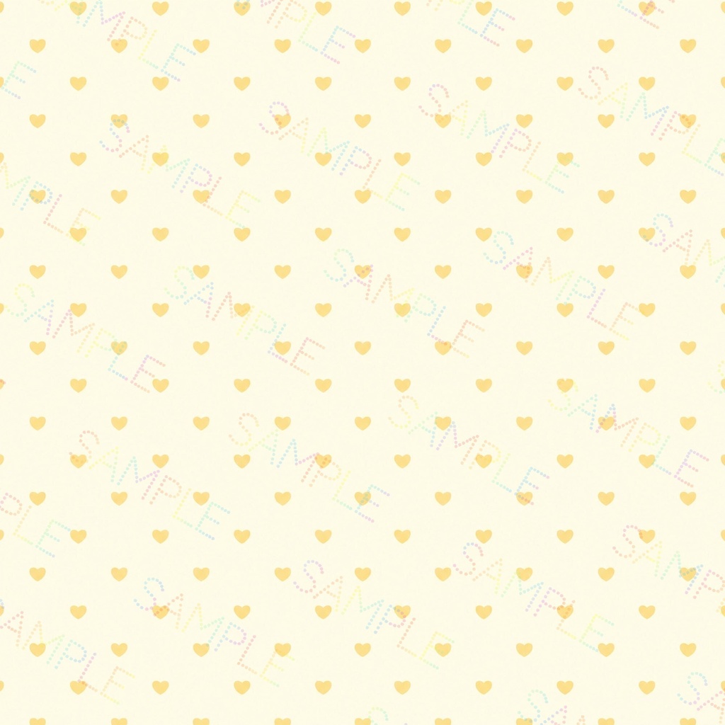 デジタルペーパー ハート柄 5枚セット