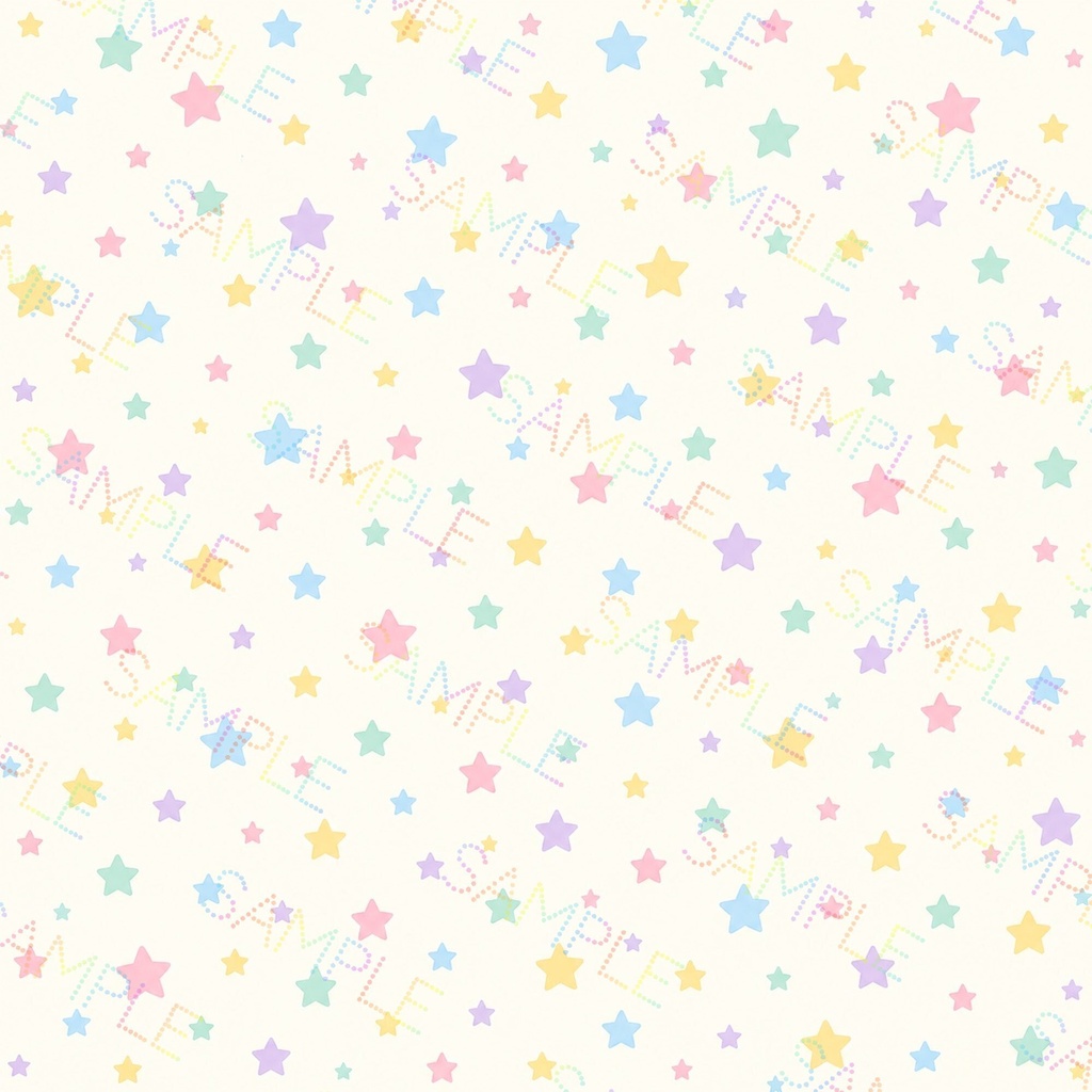 デジタルペーパー 星柄 5枚セット