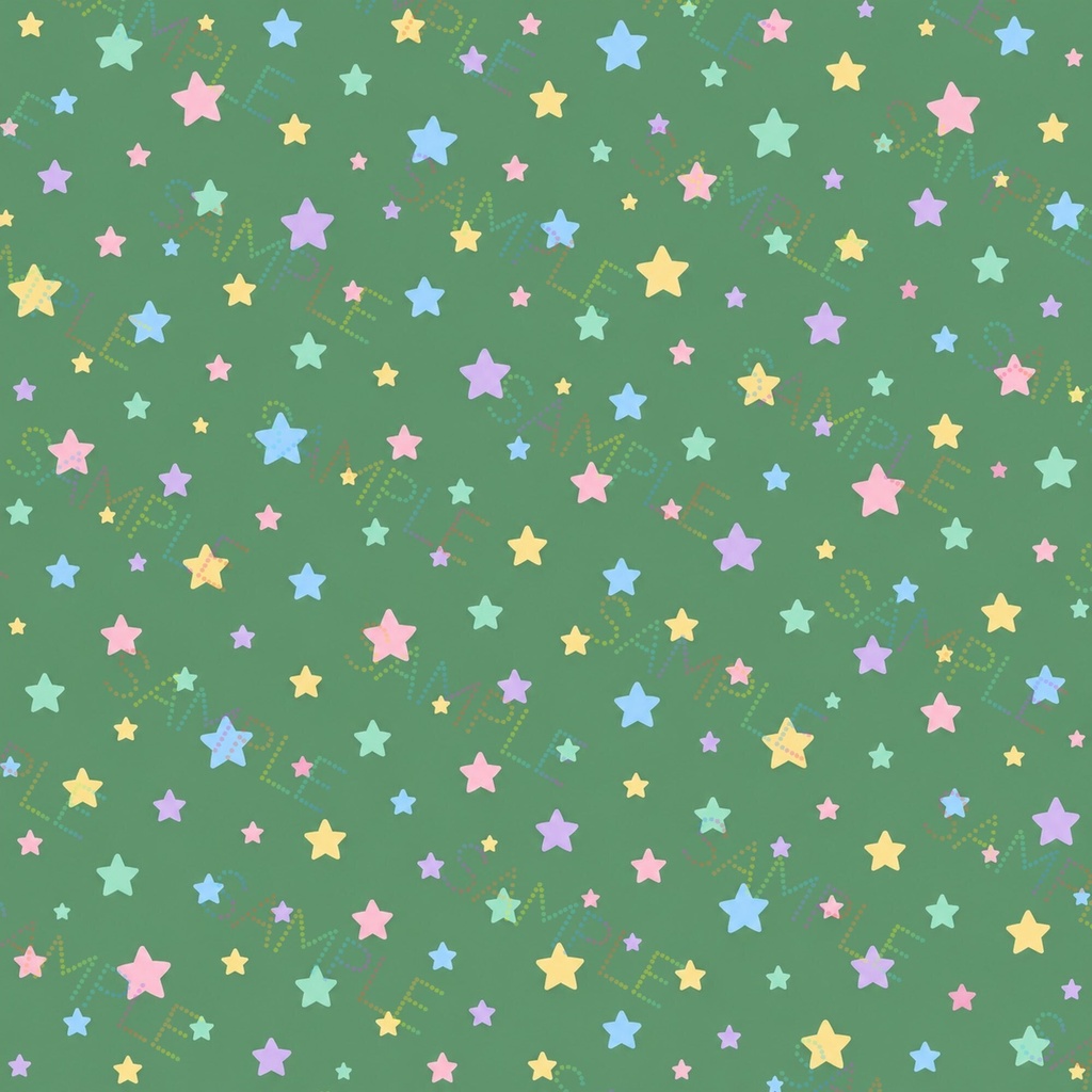 デジタルペーパー 星柄 5枚セット