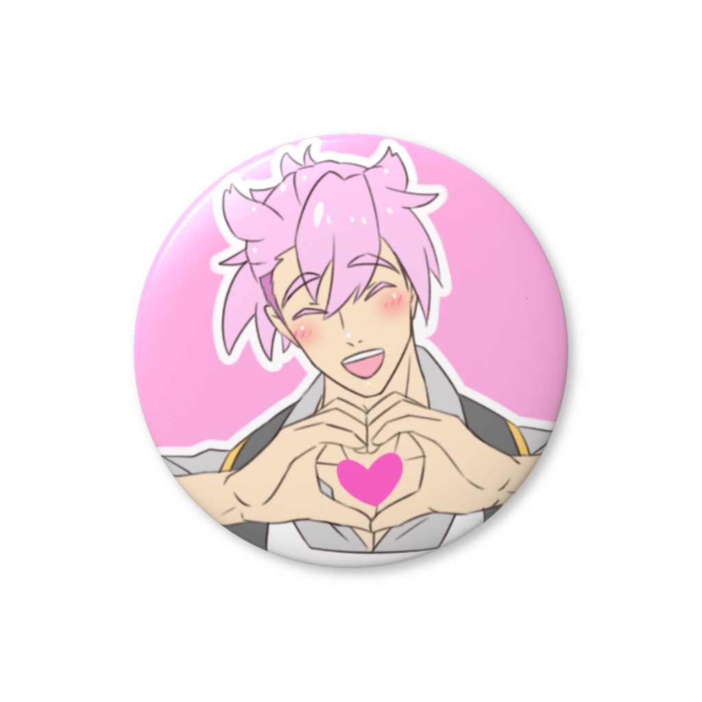 寺井琥桜雅　♡ファンサ缶バッジ