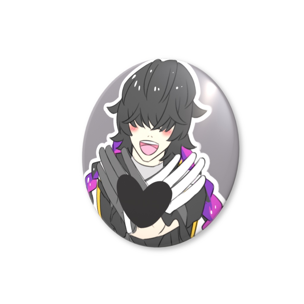 新野柳宵 ♡ファンサ缶バッジ