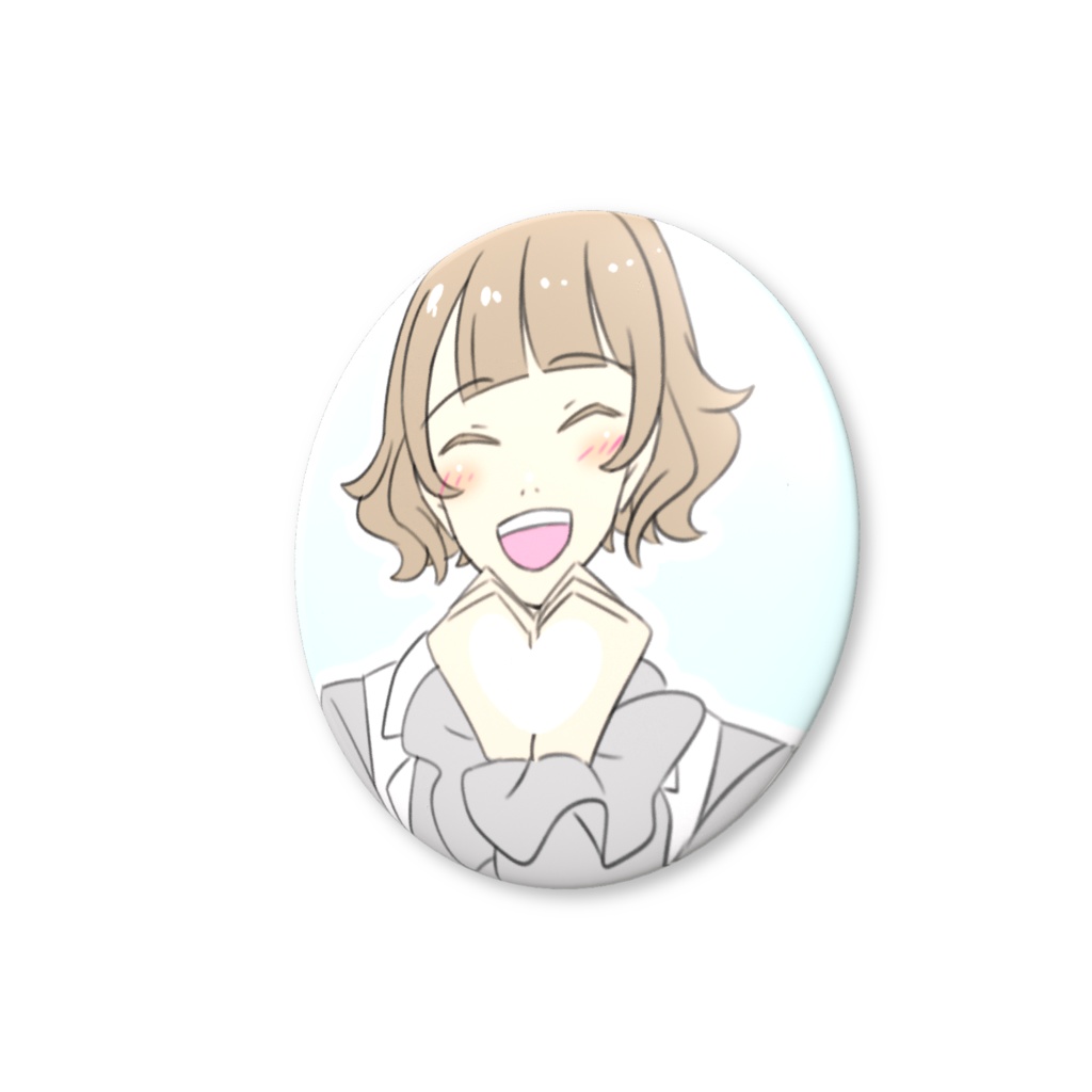 友利ましろ ♡ファンサ缶バッジ