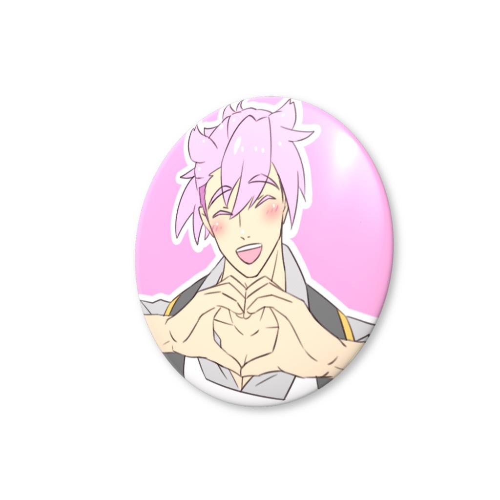 寺井琥桜雅 ♡ファンサ缶バッジ おてて見せてver.