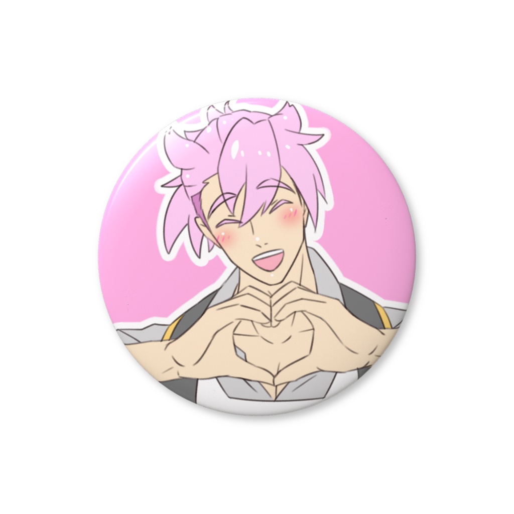 寺井琥桜雅　♡ファンサ缶バッジ　おてて見せてver.