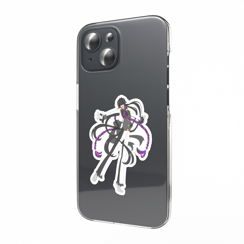 新野柳宵 スマホステッカー デフォ衣装ver.