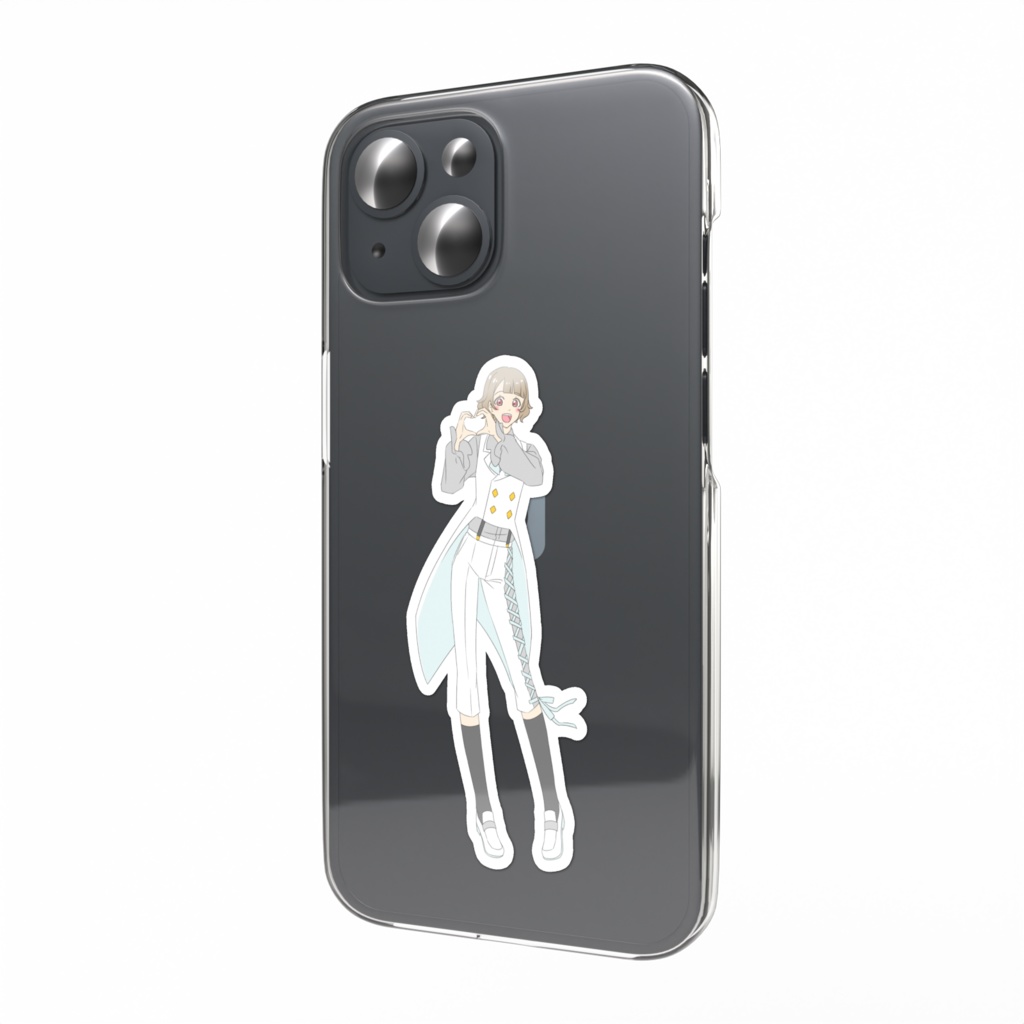 友利ましろ スマホステッカー デフォ衣装ver.