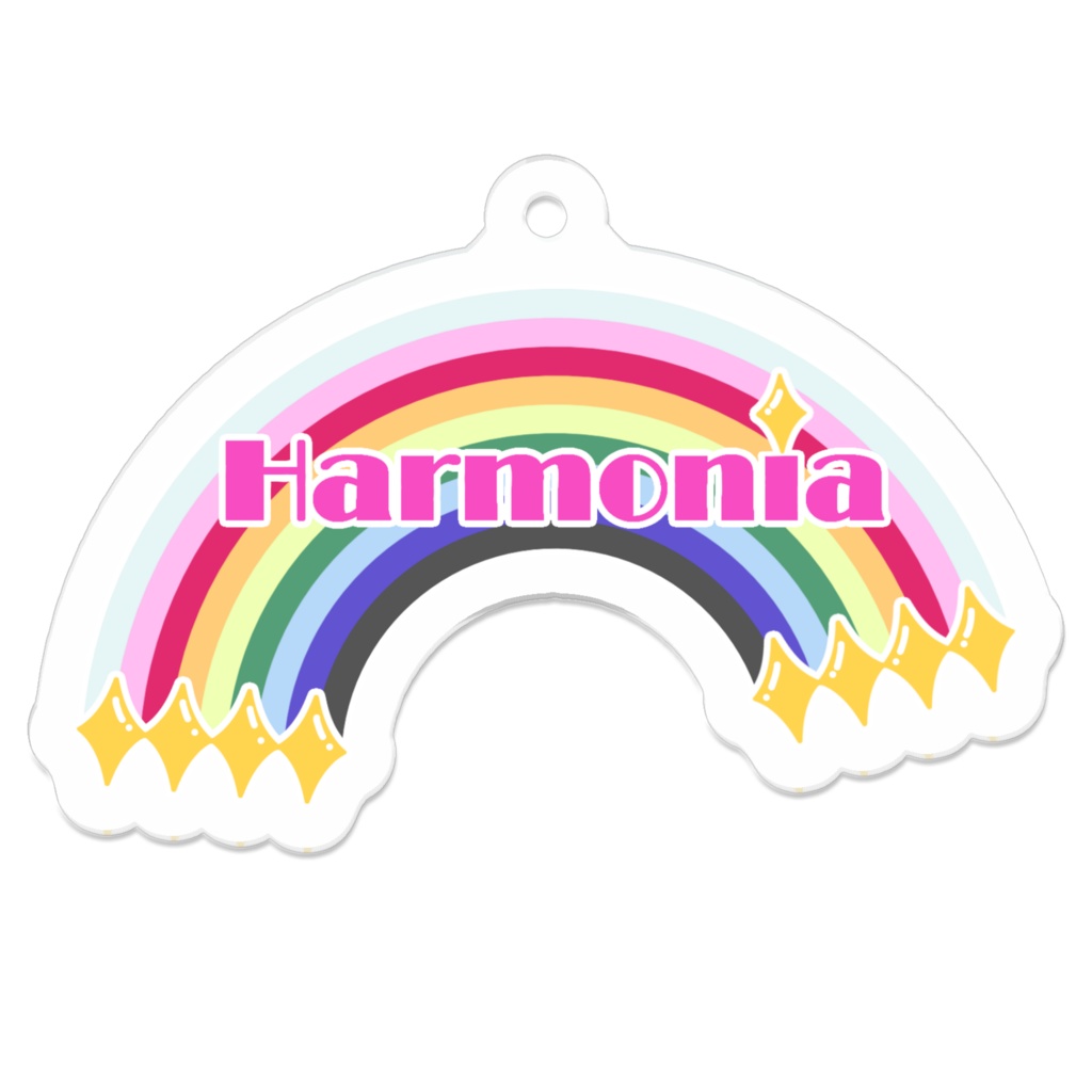 Harmoniaロゴアクリルキーホルダー　寺井琥桜雅