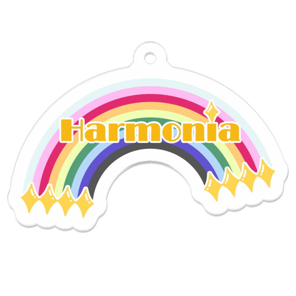 Harmoniaロゴアクリルキーホルダー 高宮夏輝