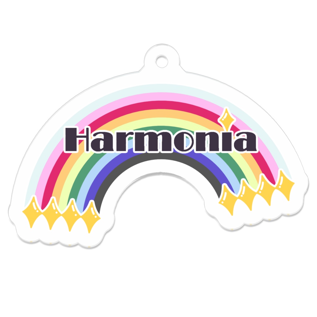 Harmoniaロゴアクリルキーホルダー 新野柳宵