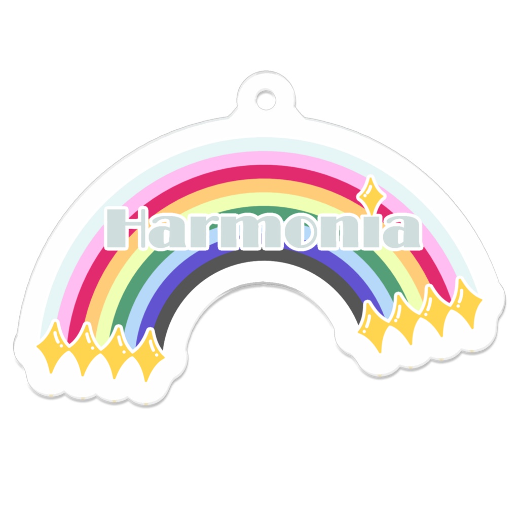 Harmoniaロゴアクリルキーホルダー 友利ましろ