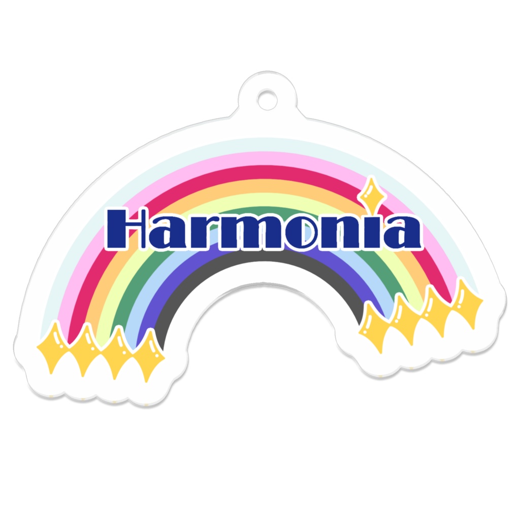 Harmoniaロゴアクリルキーホルダー(コーティング) 宍倉藍琉
