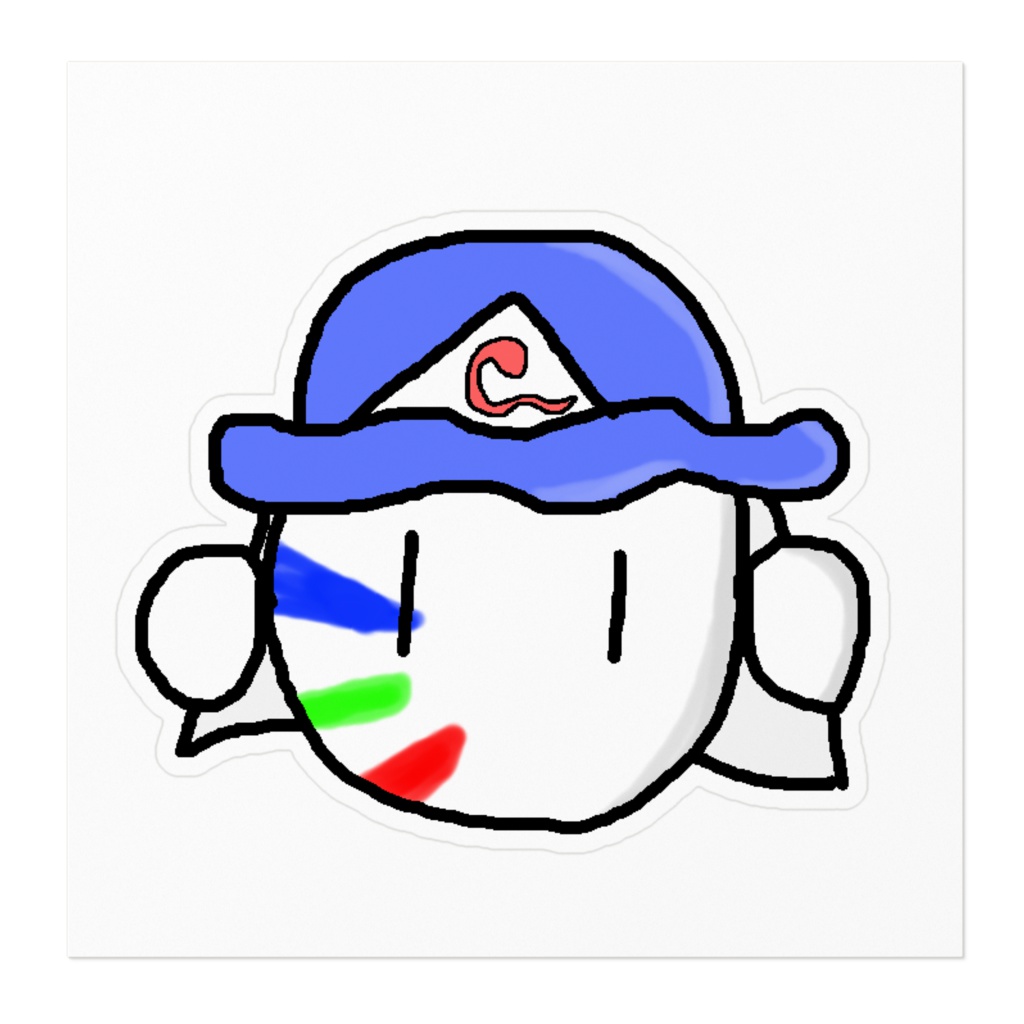 ユレホワイトフェーンのステッカー