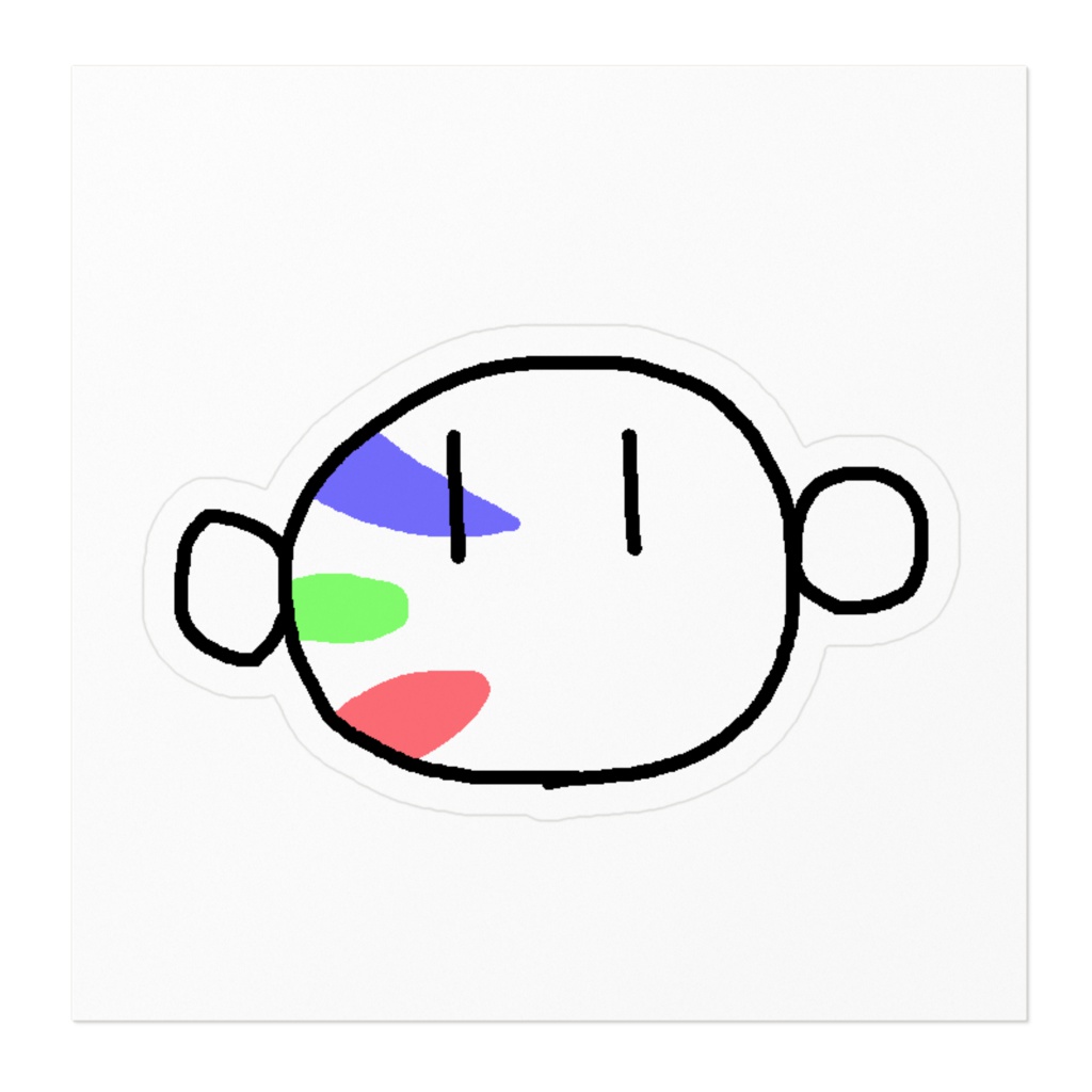 ホワイトフェーンステッカー