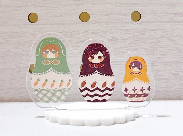 のりたマトリョーシカアクリルスタンド