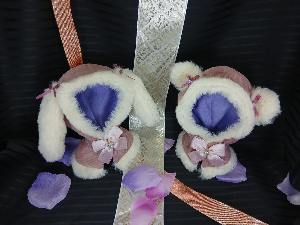 うさ・くまポンチョ