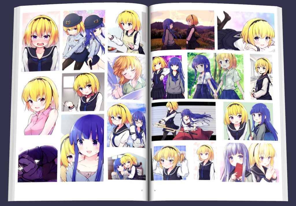 SatoRika Always(同人誌/雛見沢村綿流し祭14/ひぐらしのなく頃に)